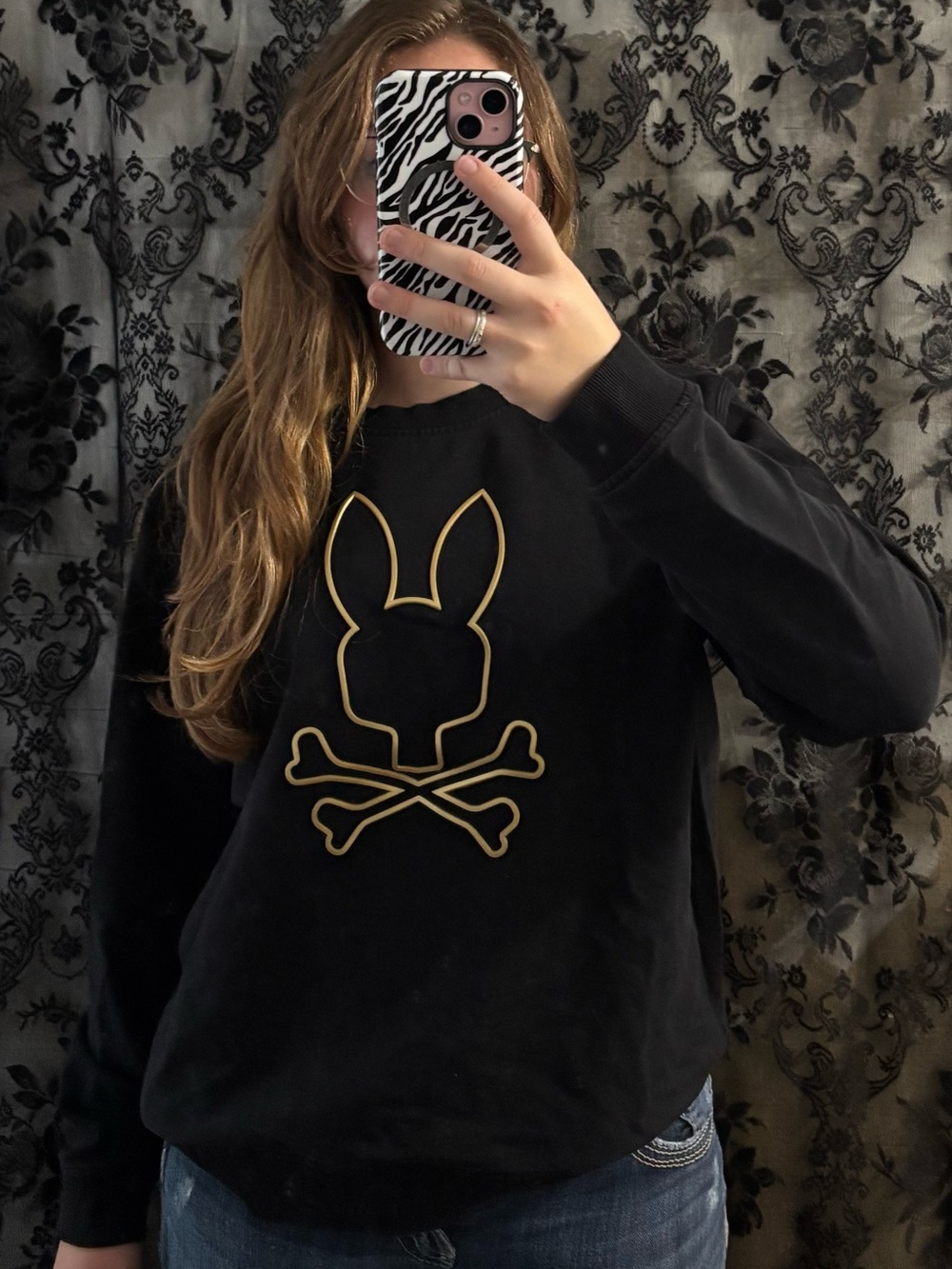 Psycho bunny black crewneck - Picture 3 of 6